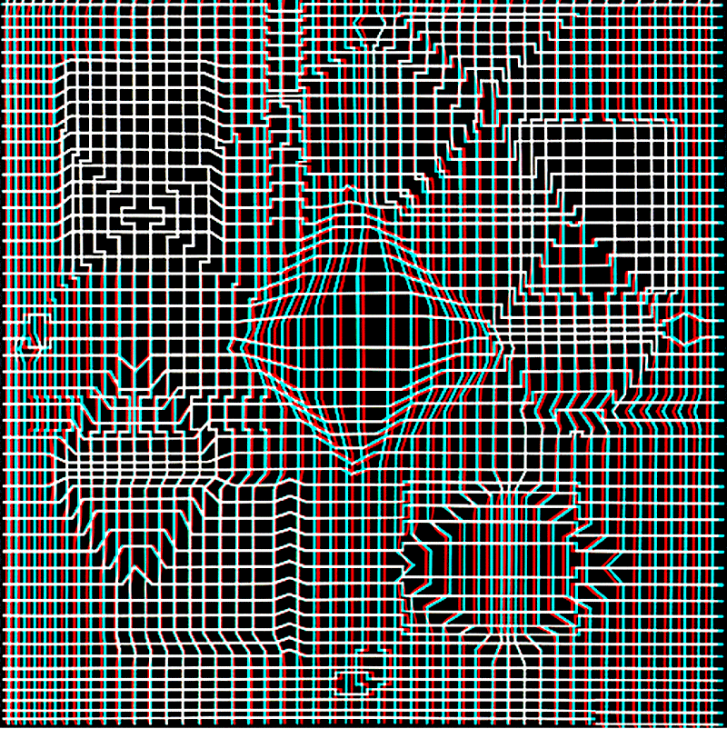 vasarely_3d_stereo_painting_op_art