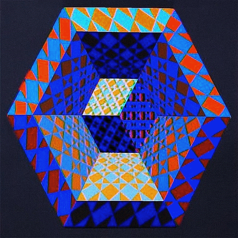 vasarely_3d_stereo_painting_op_art