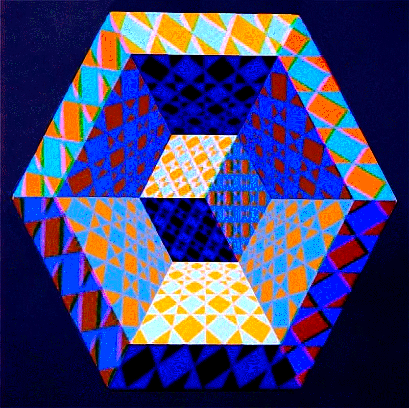 vasarely_3d_stereo_painting_op_art