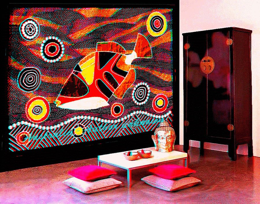 australia_aborigene_3d_painting_natural_painter_peinture_aborigne_australie_australien