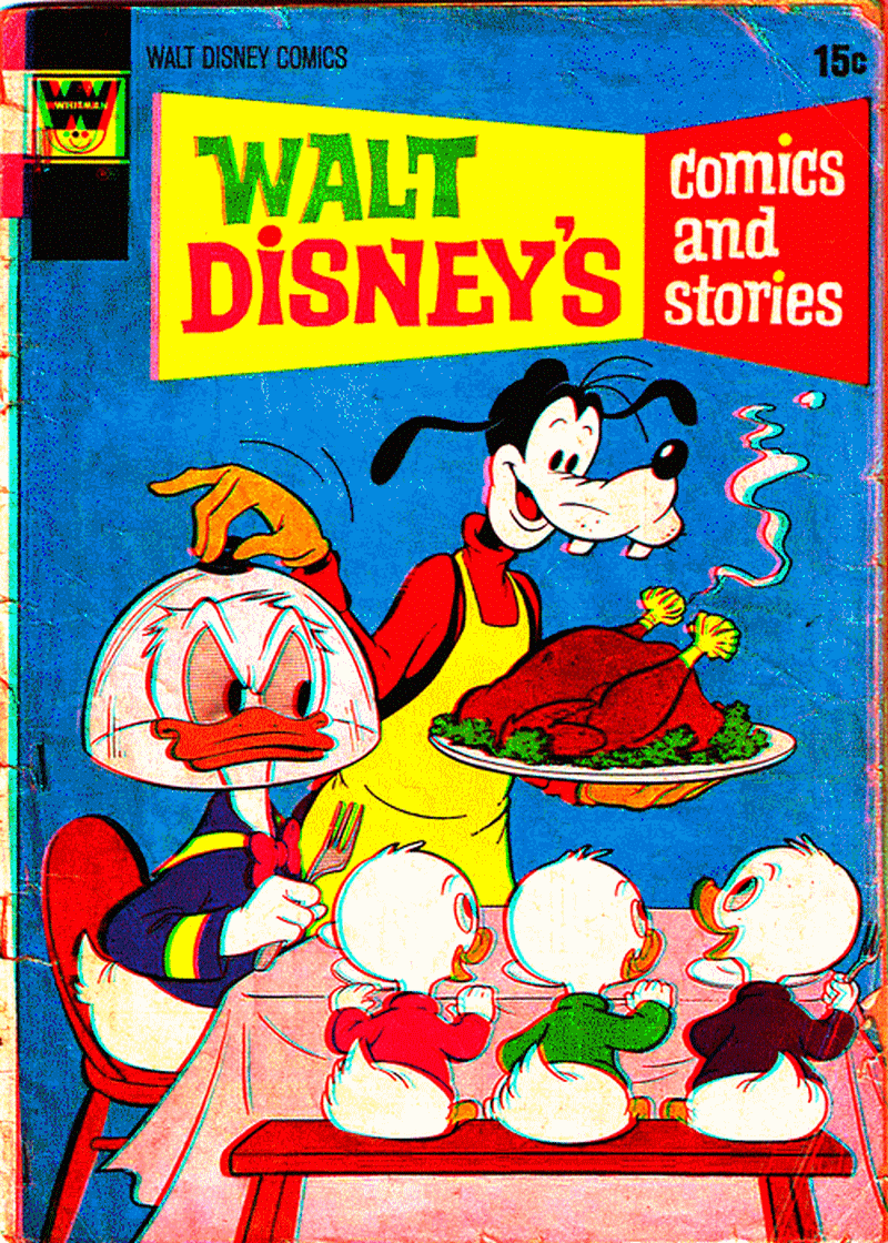 comics_disney_donald_mickey_pluto_walt_disneyworld_park_3d_vintage_children_kid