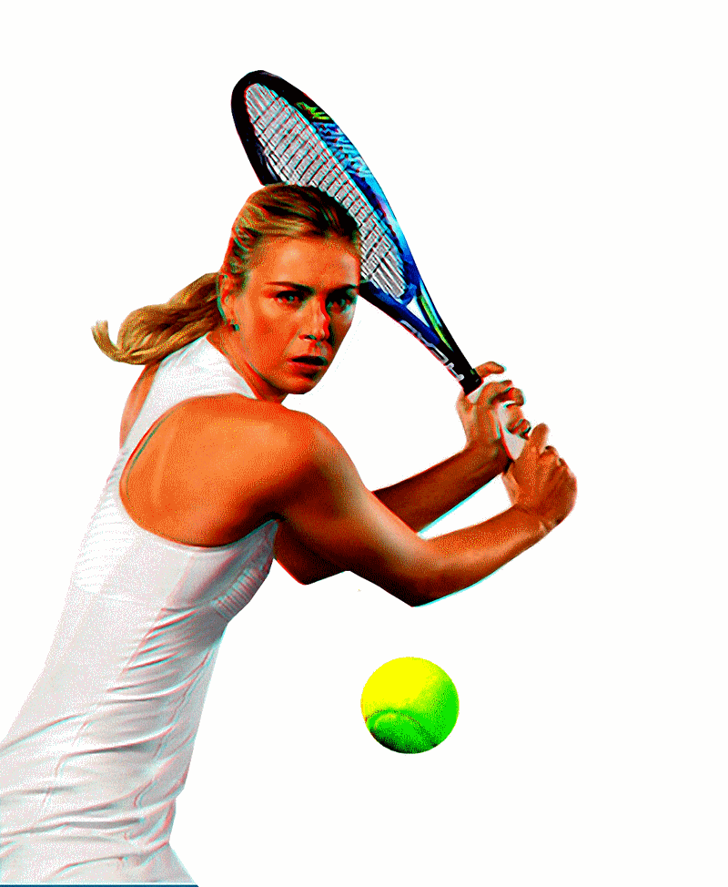 maria, russian, russia, tennis, sharapova, 3d, stereo, relief, stereoscopic, anaglyph; wta; tennis