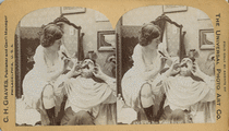 stereoscopy, stéréoscopie, 3d, relief, anaglyph, anaglyphe, photo, photographie, photography, holography, civil, war, glass, plate, plaque, verre, inconographie, iconography, foto, stereo, roosevelt, moulin, rouge, france, japan